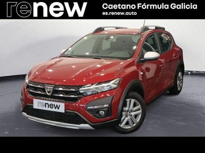 Rojo Usado 2021 Dacia Sandero Comfort Berlina | 13.400 € (Un poco caro)