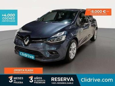 Usado Renault Clio IV LIMITED 75 CV (55 kW) 2018 Gris Utilitario