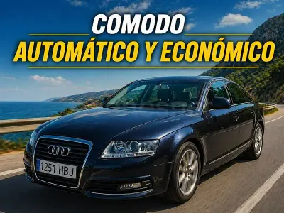 Usado Audi A6 177 CV (130 kW) 2011 Azul Berlina