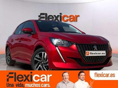 Usado Peugeot 208 Allure 101 CV (74 kW) 2019 Rojo Utilitario