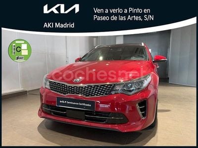 Rojo Usado 2017 Kia Optima GT-Line Familiar | 13.900 € (Precio justo)