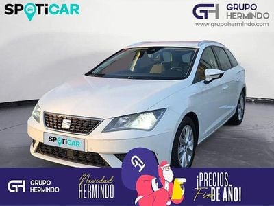 Usado Seat Leon Style 130 HP (95 kW) 2020 Branco Carrinha