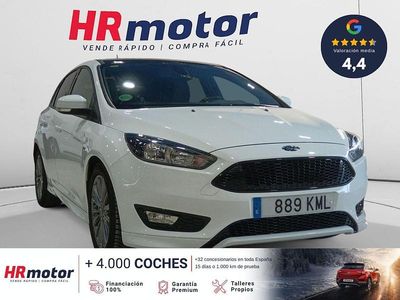 Usado Ford Focus ST-Line 125 CV (91 kW) 2018 Blanco Berlina