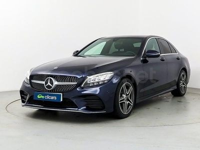 Usado Mercedes C220 200 CV (147 kW) 2020 Azul Berlina