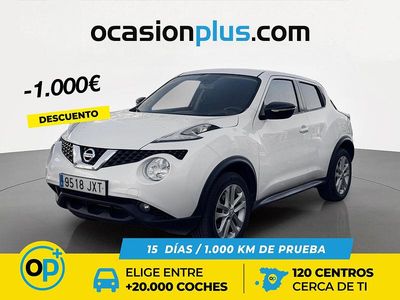 Usado Nissan Juke Acenta 110 CV (80 kW) 2017 Blanco SUV