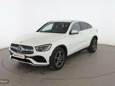 Blanco Usado 2021 Mercedes GLC200 AMG line SUV | 41.399 € (Precio justo)