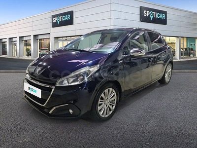 Usado Peugeot 208 Signature Sky 99 CV (72 kW) 2019 Azul Utilitario