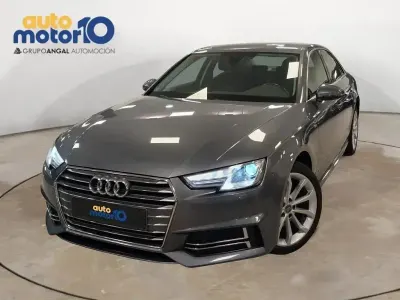 Usado Audi A4 S-Line 150 CV (110 kW) 2017 Gris Berlina
