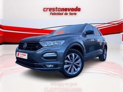 Usado VW T-Roc Advance 110 CV (80 kW) 2021 Gris SUV