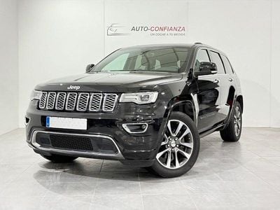 Käytetty Jeep Grand Cherokee Overland 250 HP (183 kW) 2018 Musta Katumaasturi