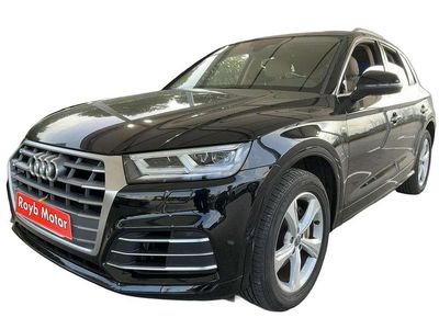 Usado Audi Q5 S-Line 252 CV (185 kW) 2018 Azul SUV