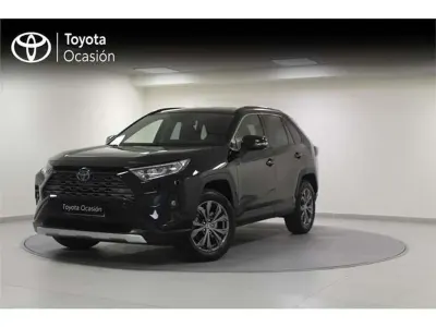 Käytetty Toyota RAV4 Hybrid Advance 218 HP (160 kW) 2022 Musta Katumaasturi
