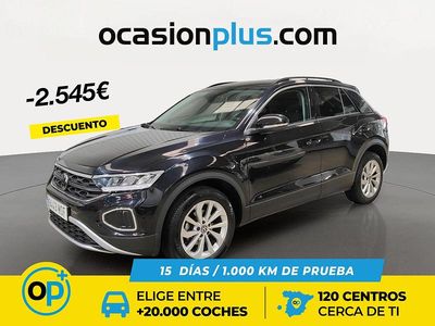 Negro Usado 2023 VW T-Roc Life SUV | 22.390 € (Precio justo)