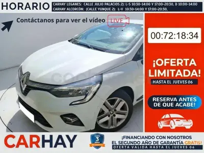 Usado Renault Clio V Intens 140 CV (102 kW) 2021 Blanco Berlina