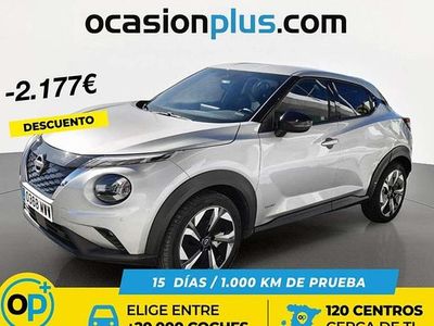 Usado Nissan Juke N-Connecta 143 CV (105 kW) 2024 Plateado SUV