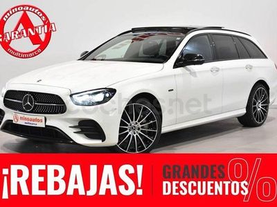 Usado Mercedes E220 194 CV (142 kW) 2021 Blanco Familiar