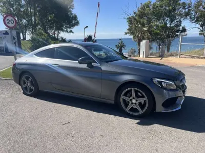 Usado Mercedes C220 Sport Edition 170 CV (125 kW) 2016 Gris Coupe