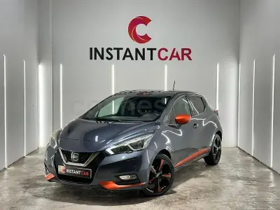 Usado Nissan Micra 90 CV (66 kW) 2017 Gris / plata Utilitario