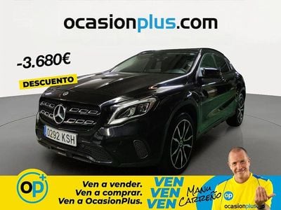 Käytetty Mercedes GLA220 177 HP (130 kW) 2018 Musta Katumaasturi