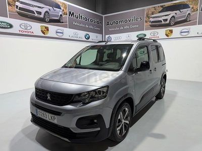 Usado Peugeot Rifter GT-line 130 CV (95 kW) 2020 Gris / plata Monovolumen