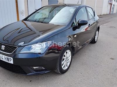Usado Seat Ibiza Style 105 CV (77 kW) 2014 Negro Berlina