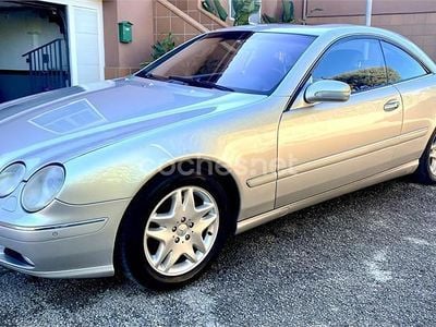 Usado Mercedes CL500 320 CV (235 kW) 1999 Gris / plata Coupe