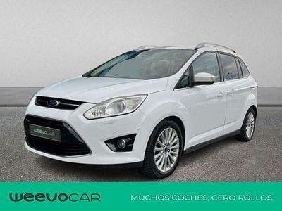 Blanco Usado 2014 Ford Grand C-Max Titanium Monovolumen | 9990 € (Precio justo)