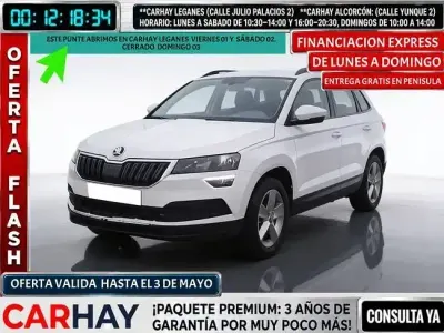 Occasion Skoda Karoq Ambition 150 ch (110 kW) 2021 Blanc SUV