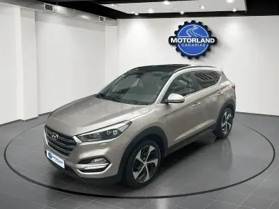 Usado Hyundai Tucson 177 CV (130 kW) 2018 Gris / plata SUV