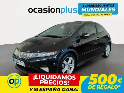 Usado Honda Civic Type S 140 CV (102 kW) 2007 Negro Utilitario