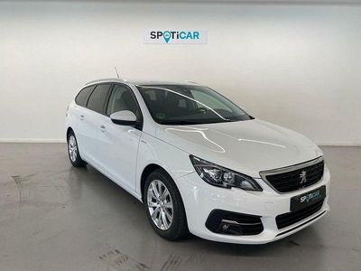 Blanco Usado 2018 Peugeot 308 SW Style Familiar | 10.500 € (Precio justo)