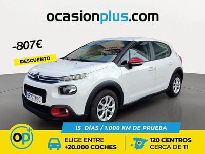 Blanco Usado 2017 Citroën C3 Feel Utilitario | 10.093 € (Precio justo)