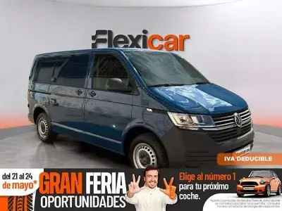 Usado VW Transporter 110 CV (80 kW) 2021 Azul Van