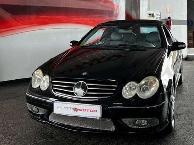 Negro Usado 2004 Mercedes CLK200 Descapotable | 19.990 €