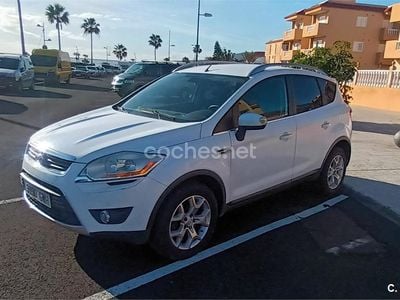 Blanco Usado 2010 Ford Kuga Titanium SUV | 7500 € (Un poco caro)