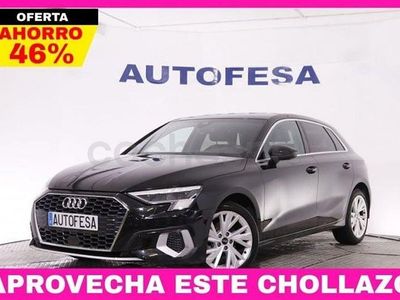Usado Audi A3 150 CV (110 kW) 2021 Negro Berlina