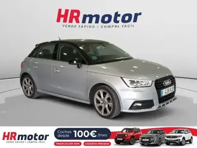 Usado Audi A1 95 CV (69 kW) 2018 Gris Utilitario