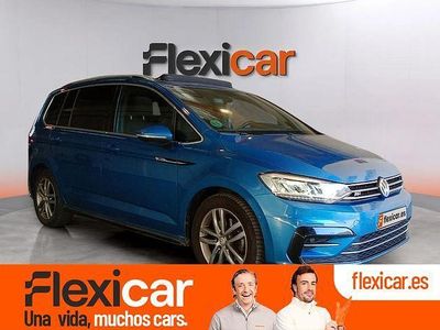 Usado VW Touran Sportline 150 CV (110 kW) 2019 Azul Monovolumen