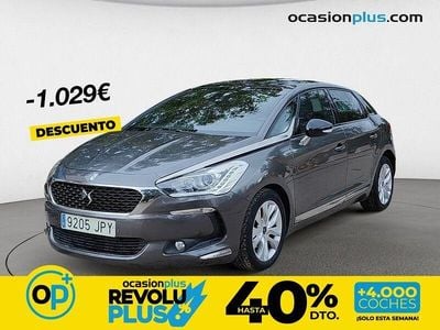 Usado DS Automobiles DS5 Style 120 CV (88 kW) 2016 Gris Utilitario