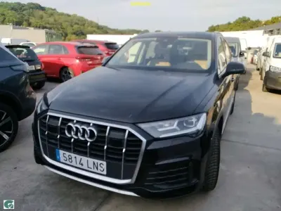 Usado Audi Q7 S-Line 231 CV (169 kW) 2021 Negro SUV