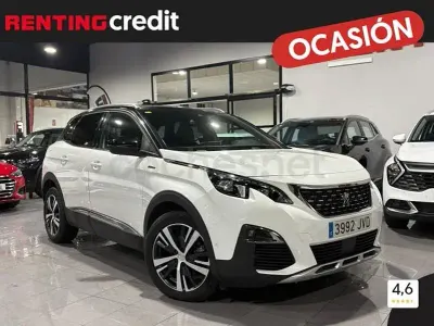 Usado Peugeot 3008 GT-line 150 CV (110 kW) 2016 Blanco SUV