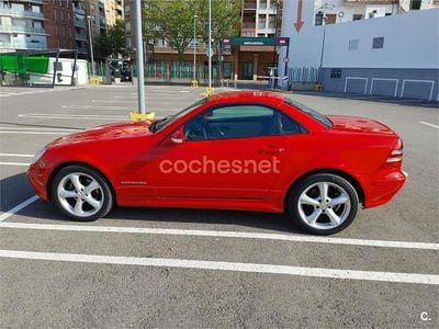 Usado Mercedes SLK200 163 CV (119 kW) 2000 Rojo Descapotable