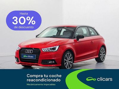 Usado Audi A1 95 CV (69 kW) 2016 Rojo Utilitario