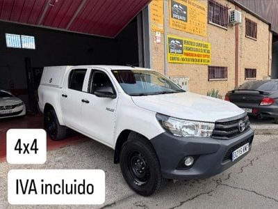 Usado Toyota HiLux 150 CV (110 kW) 2018 Blanco Pickup/Camioneta