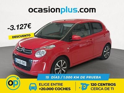 Rojo Usado 2018 Citroën C1 Utilitario | 10.750 € (Precio justo)