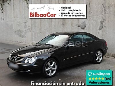Negro Usado 2004 Mercedes CLK200 Avantgarde Coupe | 8999 € (Caro)