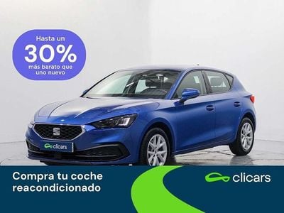 Usado Seat Leon Style 110 CV (80 kW) 2024 Azul Utilitario