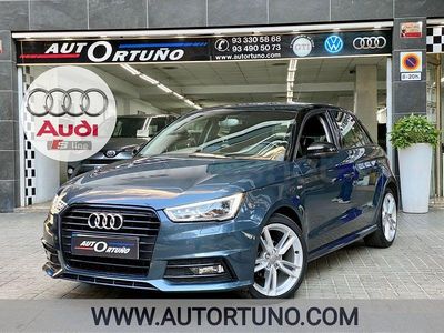 Usado Audi A1 Sportback 95 CV (69 kW) 2017 Azul Utilitario