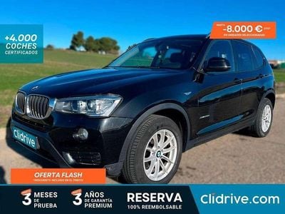 Usado BMW X3 190 CV (139 kW) 2014 Negro SUV