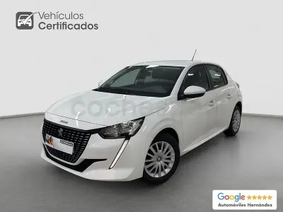 Usado Peugeot 208 Active 100 CV (73 kW) 2022 Blanco Utilitario